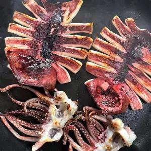 [딜픽]반건조 오징어 5미 550g/원양산