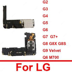 Lg g2 g3 g4 g5 g6 g7 + g7thinq q6 라우드 스피커 링거 플렉스 리본 케이블 교체 수리 부품 용 시끄러운 버저 모듈