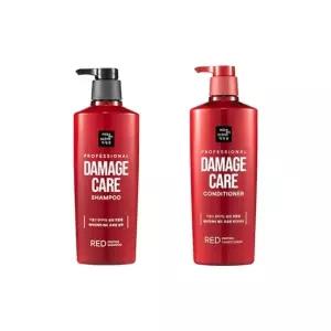 (레드 린스 680ml) 미장센 데미지케어 레드 프로틴샴푸 680ml/모근강화/두피케어/비듬/대용량/올케어/