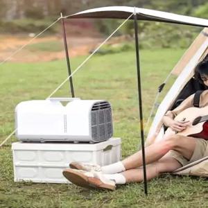 소형 무시동 에어컨 24V 220V 차량용 중장비 냉방기 12V 캠핑