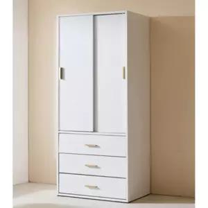 엘레강스 모던 골드포인트 서랍 옷장 800(2색) 싱글 장롱 붙박이장 미니 큰