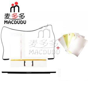 맥북 프로 레티나 LCD 고무 링 백라이트 시트, 로고 베젤 및 스트립, 15 인치 A1706 A1708 A1707 A1989 A1990, 신제품