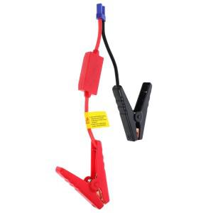차량용 비상 시동 클램프 고전도성 점프 스타터 케이블(실리콘 코팅 메탈 포함) 휴대용 점퍼 케이블