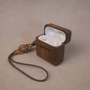 호환 Bose QuietComfort Ultra QC Ultra QC 이어버드 II용 호두나무 보호 케이스  원목 커버