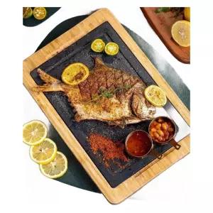 가정용 식기 스테이크 스톤 식당용 그릇 돌 토마호크 접시 레스토랑 플레이트