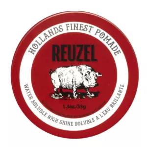 리우젤 레드 수성 고광택 포마드 남성 헤어 왁스 35g BNS