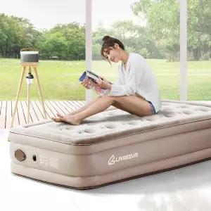 매트 리스 에어 공기 차박 싱글 자동 경량 휴대용침대 1인용 자충 더블자동경량 캠핑에어