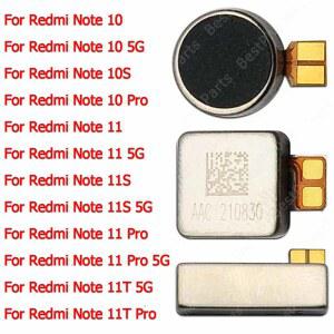 Xiaomi Redmi Note 11S 5G 11T Pro 10 10S 11 플렉스 케이블 링거 예비 부품 진동 수리 진동기 모터