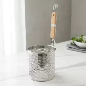 스텐 타공 국수 건지개 15cm 우동 파스타 면 건지기 냄비 걸이망