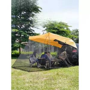 캠핑용 자동차 꼬리 모기장텐트 차량 도킹 도킹텐트