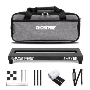 고스트 파이어 기타 페달 보드 알루미늄 합금 1.08파운드 효과 페달보드 13.7