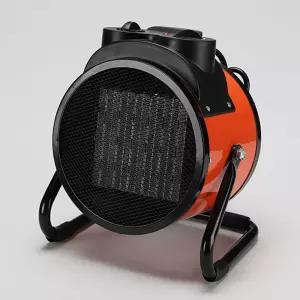 산업용 팬히터 3kW 공장 넓은 작업 현장 농업 카페 식당 업소용 풍속 조절 가능난방기 휴대용난로 욕실 캠