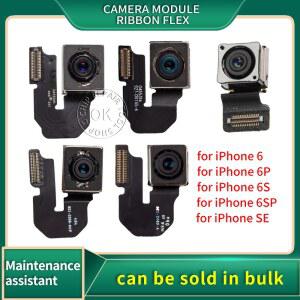 아이폰 6 6s 플러스 플러스용 오리지널 후면 카메라 몰드, 플렉스 케이블 링, 휴대폰 수리 부품