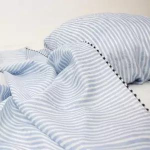 경량 스트라이프 인견 시원한 여름 쿨 홑겹 담요 이불