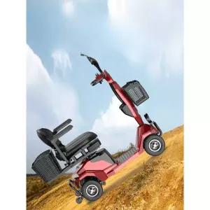 노인전동스쿠터 어르신 전동차 전기차 사륜 스쿠터 륜