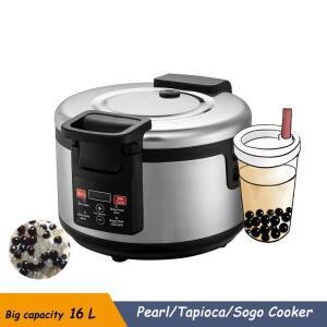 16L 펄 쿠커 타피오카 끓이는 기계 밀크티 가게 카사바 조리기구 논스틱 팬 맛이 좋아요