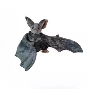 리얼 박쥐인형 부드러운 30cm 봉제인형 회색 벨벳 할로윈 애착인형