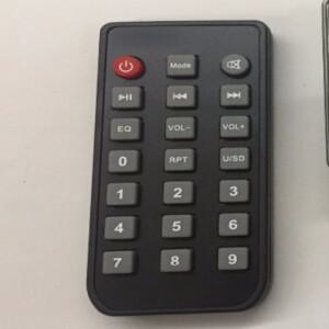 블랙 리모컨 21 실리콘 키 버튼 무선 MP3 데코드 보드 IR 음악 플레이어 모듈 수신기