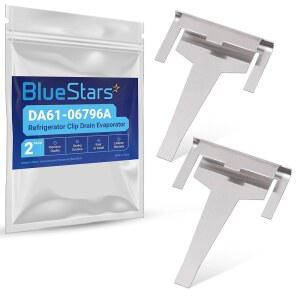 블루스타즈 DA6106796A 냉장고 클립 배수 증발기 - 얼음 축적 문제 해결 삼성호환 냉장고와 호환 AP5579885 PS4145120 2683162 2팩 교체