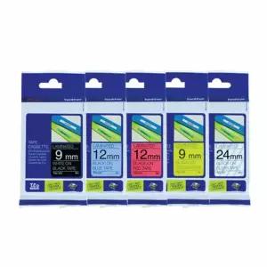 라벨테이프 카트리지 노랑 칼라프린터 잉크 리필 지리필 컬러 브라더 브라더지