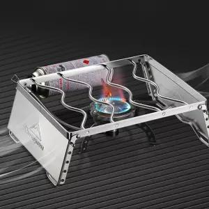 FXJ캠핑문 뉴 고강도 윈드커버 버너스탠드 MS-1018스테인리스 스텐드 레스