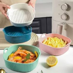 에어프라이어 접시 북유럽 스파게티 국물 라면 샐러드