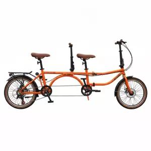 2인용자전거 커플 가족 카고 레저 바이크 접이식