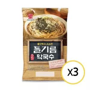한일식품 본고장 들기름 막국수 2인 334g x 3개