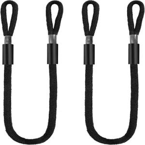 3/8인치 X 6피트 보트 도크 라인 11인치 아일렛이 있는 이중 브레이드 나일론 로프 계류 요트용 액세서리