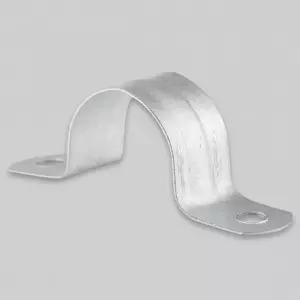 스틸 새들 전선 배관 파이프 고정 클램프 36mm 100EA부속 전관 전기자재 용클램프 케이블작업 정리