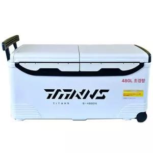 낚시 쿨러 50리터 대장 트렁크 대용량 상자 대형 바퀴 스 바다 용 펄