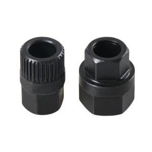 발전기 풀리 제거 도구 세트 33 톱니 프리휠 너트 소켓 차량 수리용 스틸 호환