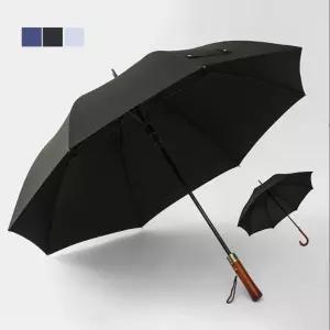 키밍 대형 골프우산 우드그립 장우산 튼튼한 양산 기념품남성 스포츠 2인용 신사 양우산 접이식 소형 선물