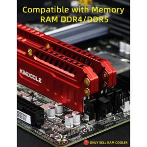 RAM KIMDOOLE 냉각 PC 합금 메모리 쿨러 조끼 클럭 게임 방열판 오버