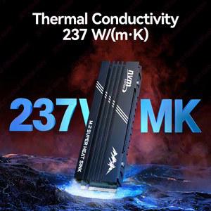 효과 제공 SSD 히트싱크 쿨러 2280 PC 냉각 JEYI 최대 알루미늄으로