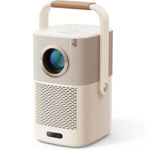 사운드 바이 JBL 내장 배터리 와이파이 6와 블루투스가 탑재된 야버 T2 야외 프로젝터 및 외장용 네이티브 1080P 스마트 무비 휴대용 TV 동글과 호환포함되지 않음