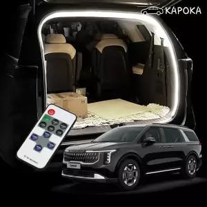 KC인증 국산 2024년형 더뉴카니발 KA4 페이스리프트 무선리모콘 식빵등 트렁크 ED바++DIY키트 5M쿨차량램프