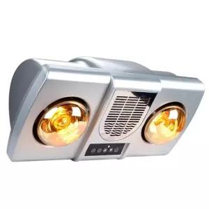 욕실 벽걸이 2구 난방기 누전방지 전구 전열기 온열기 안방 램프
