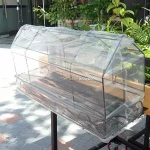 베란다 화분걸이 중 소형비닐하우스 미니 온실 가정용 만들기 정원 텐트