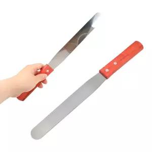 스프레드용패큘라 긁어내는 크림나이프 츌러 텐칼 일자 325mm 중 10p츌러 튜라 튤라 아이싱주걱 버터 베이