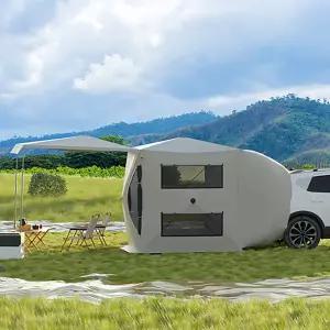 차박 차텐트 차량용텐트 트렁크 쉘터 그늘막 자동차 후면 도킹