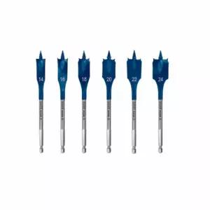 스페이드 비트 세트 6p 전동드릴 타공임팩드릴비 드릴날 드릴 드릴기리 드라이버 임팩 보쉬드릴 목용드릴