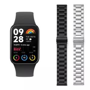 미밴드8프로 호환 커넥터 경량 3라인 메탈스트랩