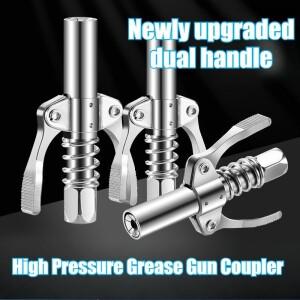 VEVOR 10000 PSI 고압 그리스 건 커플러 퀵 3 조 클로징 잠금 장치자동차 트럭용