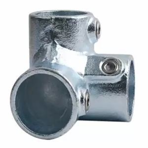 다용도 파이프클램프 실버 배관 원형조인트연결 파이프랙 소켓 메탈 스텐 조립 자재 인테리어 아시바