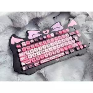 우주 키캡 기계식 키보드 블랙 커스텀 꾸미기 알루미늄