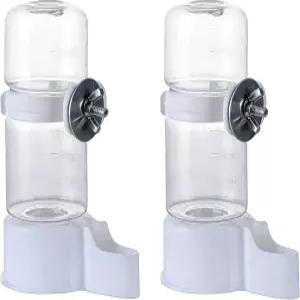 잉꼬 카나리아 작은 앵무새 사랑새를 위한 자동 조류 급수기 케이지 걸이식