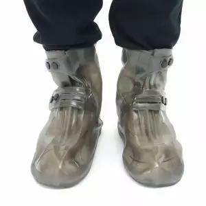 방수 신발 커버 그레이 레인슈즈 장마철 운동화 비올때신는 등산화 덮개 오염방지