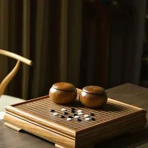 시합 장기 고급 기원 중국 대국 경로당 장기알 오목판 세트 원목