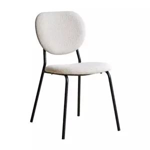 가죽식탁의자 편한식탁의자 심플 모던 핑크 가죽 카페 화이트 등받이 편한